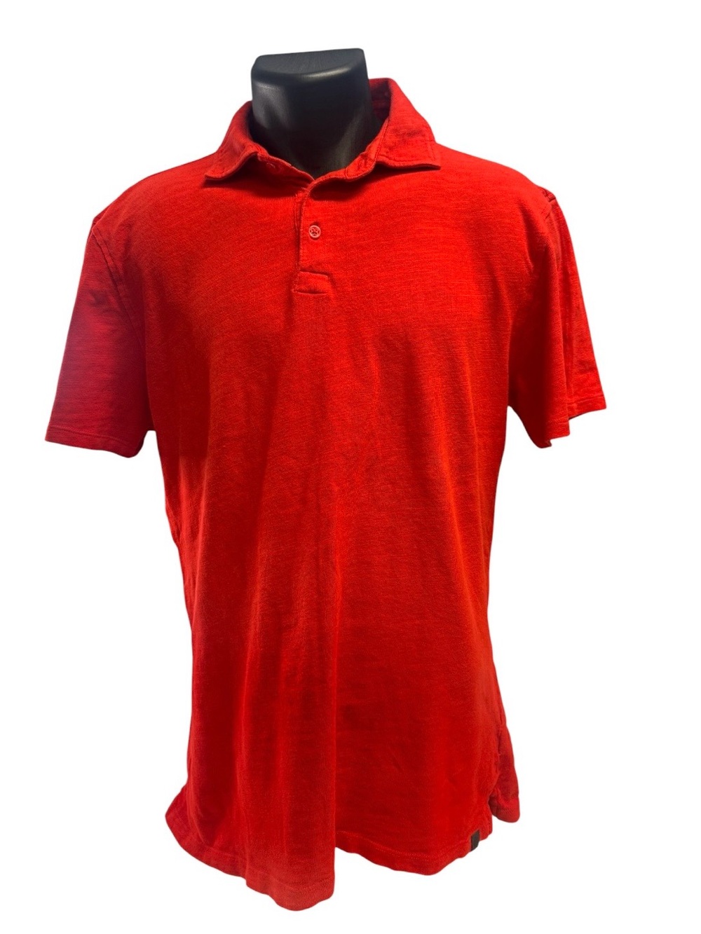 G/FORE Men's Bright Poppy Red Polo Shirt Size X-LARGE